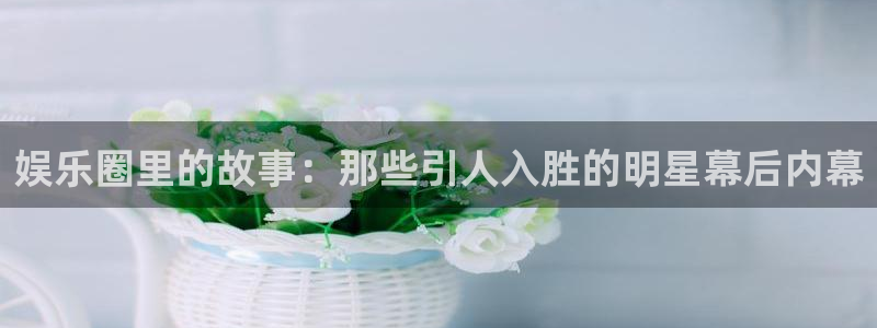 彩虹多多体育2官网入口：娱乐圈里的故事：那些引人入胜的明星幕后内幕